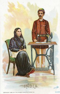 реклама фирмы зингер 1892 года к всемирной выставке 2