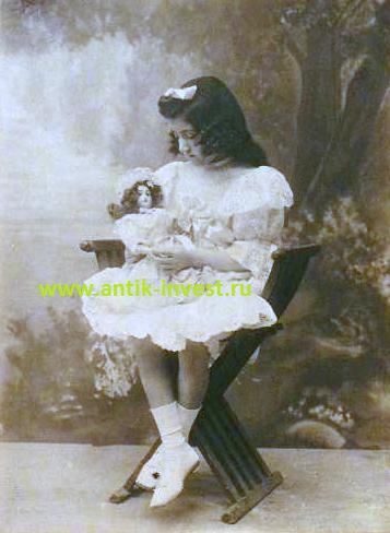 1900-е годы фотография девочка кукла