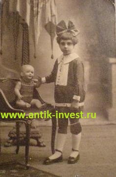 1924 год девочка с куклой