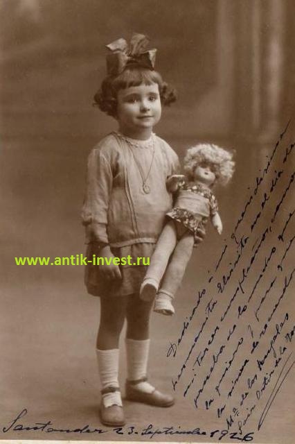 1926 сантандер девочка с куклой фото