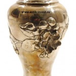 ваза серебряная высота 18см вес 286 грамм интернет аукцион антиквариата