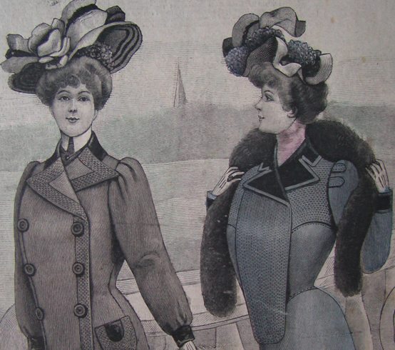 исторический костюм начала 20 века французские журналы мод