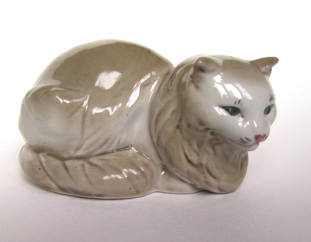 статуэтка кошка кошки котята фарфоровая старая гжель гжельская