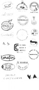 марки и клейма итальянская керамика CIVITA CASTELLANA