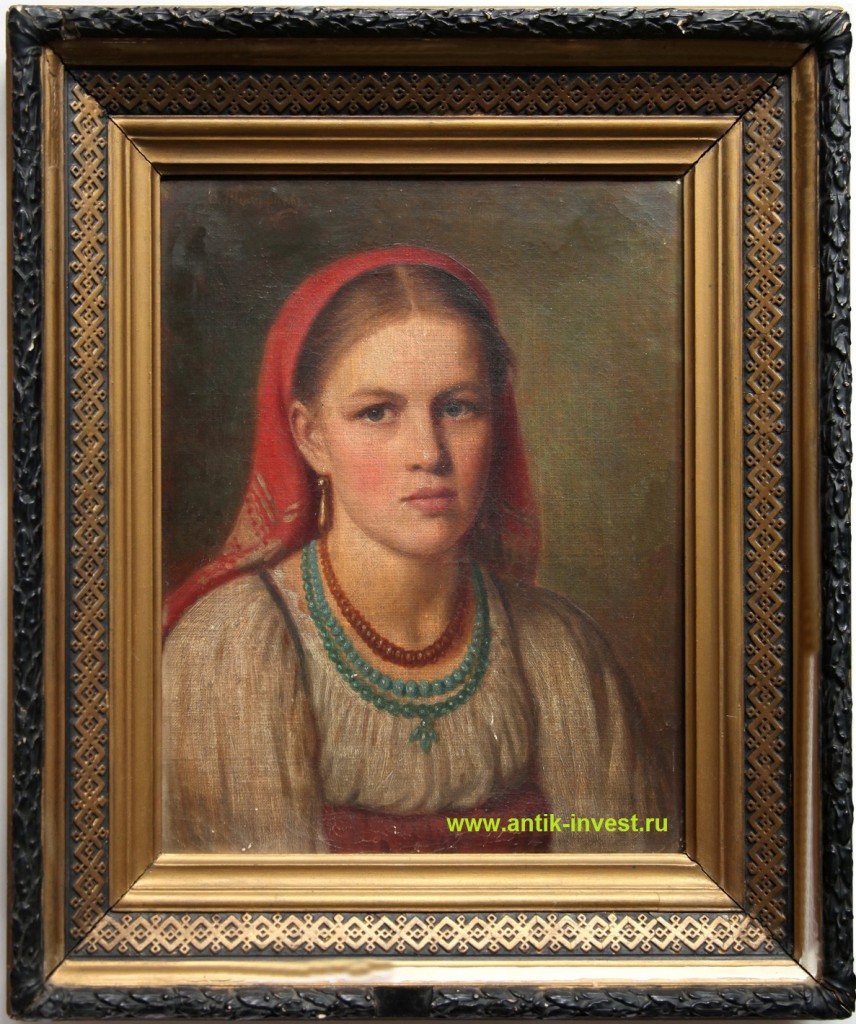 живопись портреты русских девушек женщин художников XIX века