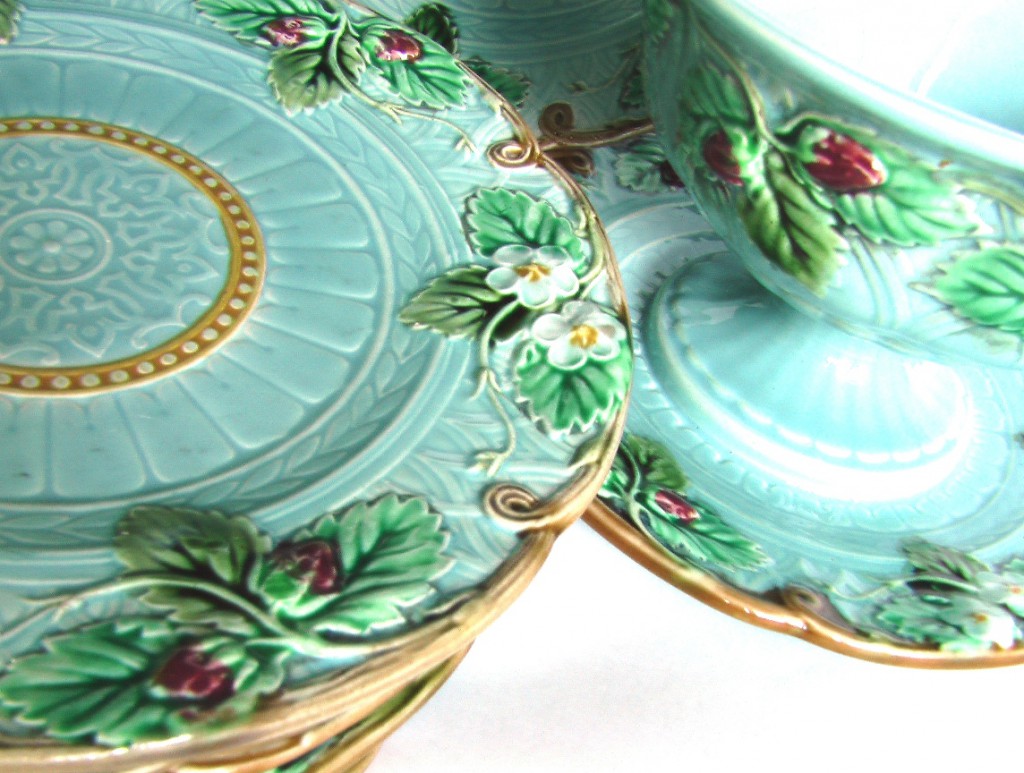 сервиз majolica sarreguemine