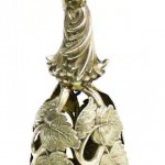 серебряный коллекционный колокольчик 34 гр 15 см интернет аукцион антиквариата торги