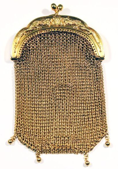 сумка золотая из золота 18К 83 гр интернет аукцион антиквариата торги
